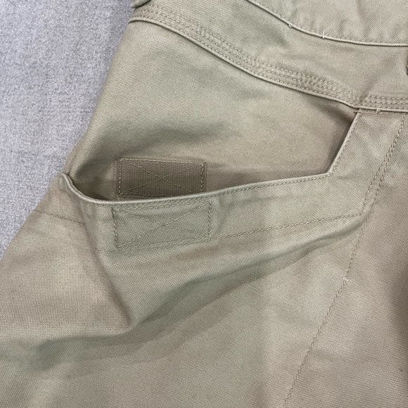 [38]Mountain Khakis Tan Flat Front Alpine Utility Short Outdoor Hiking Workwear - Picture 11 of 12